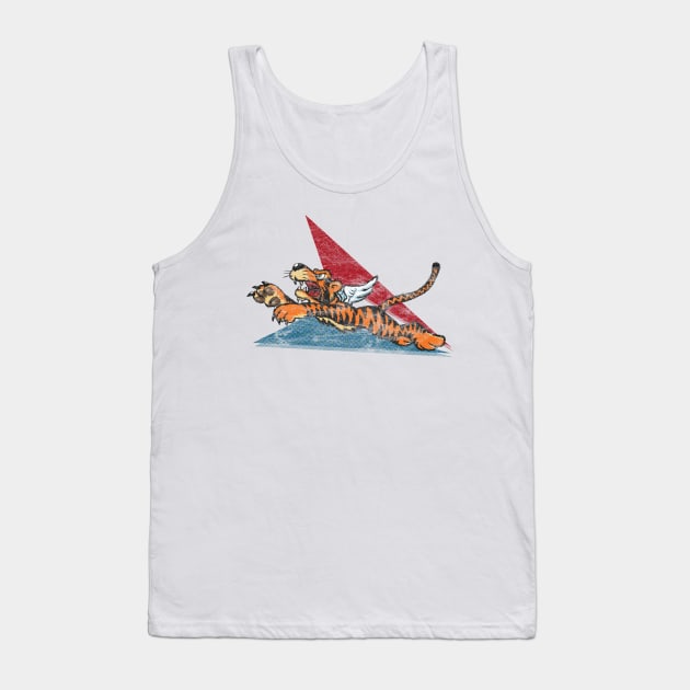 Flying Tigers AVG (distressed) Tank Top by Doc Multiverse Designs